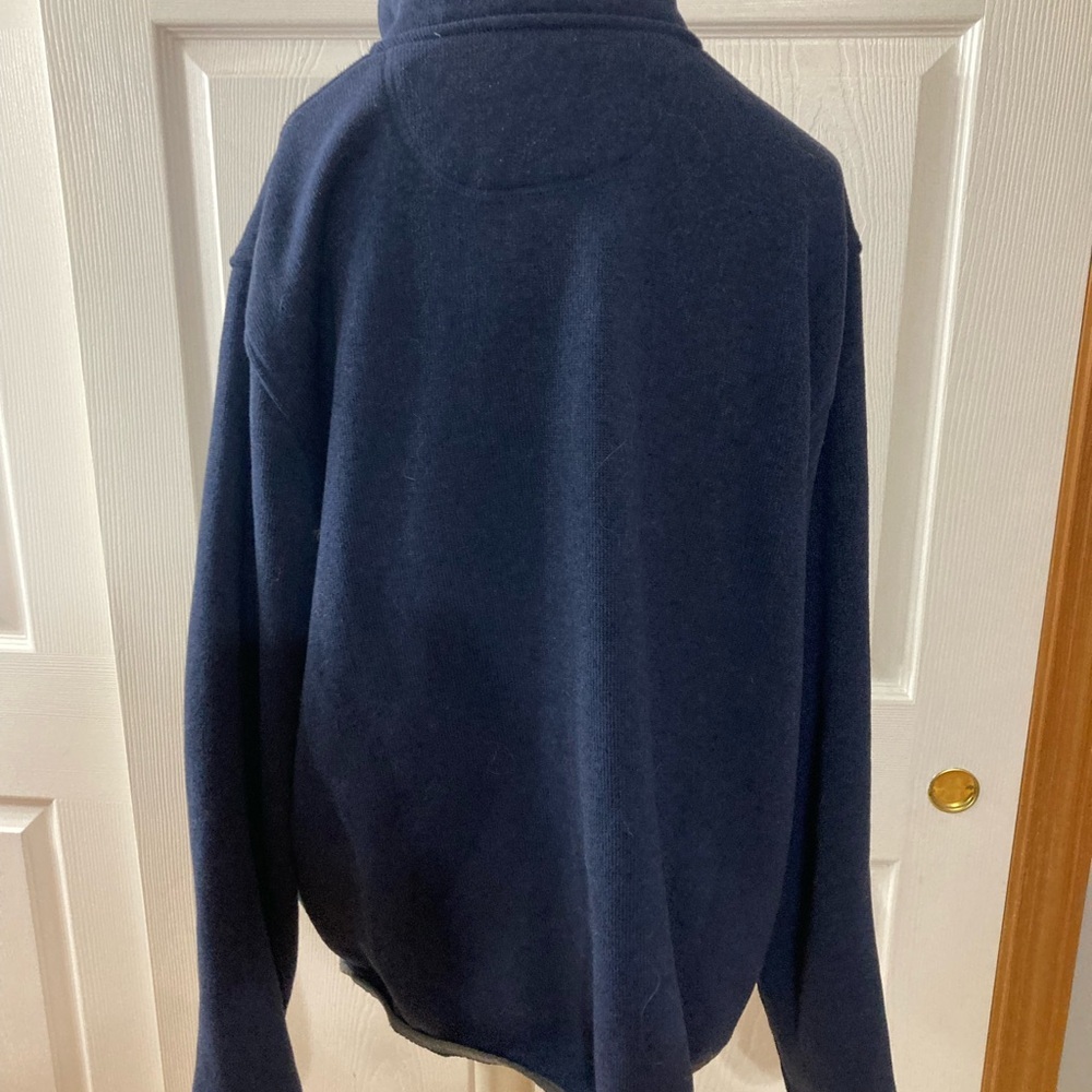 Mens LL. Bean snap up pull over - Picture 2 of 5